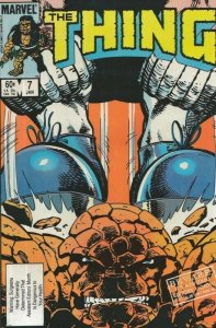 The Thing #7 ORIGINAL Vintage 1984 Marvel Comics Fantastic Four