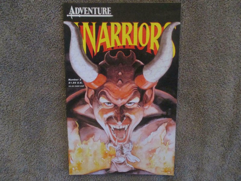 WARRIORS #3, VF/NM, Adventure, Adam Hughes, 1987 1988, more indies in store