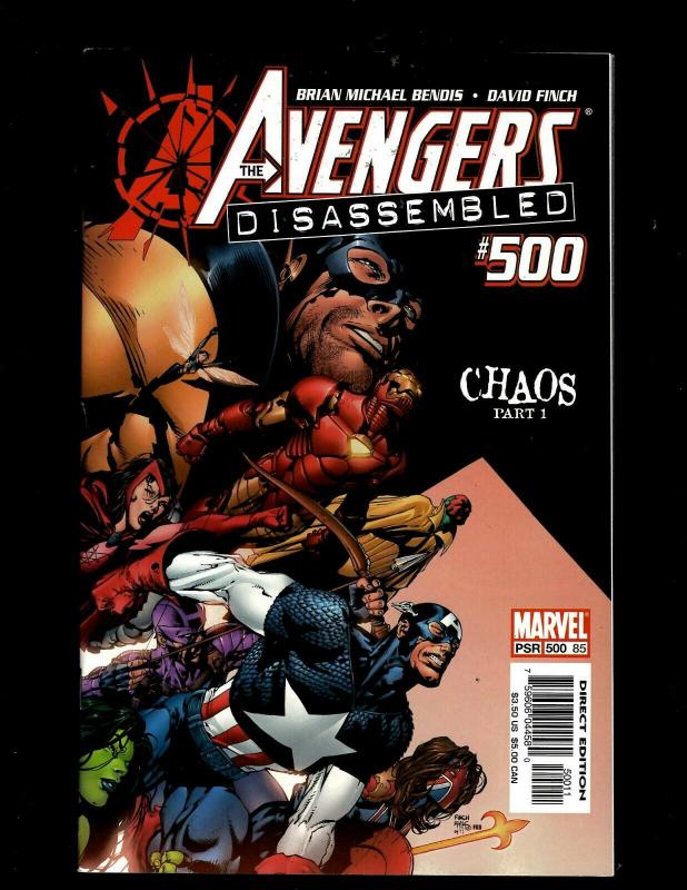 11 Avengers Comics #496 497 498 499 500 500 501 502 503 Finale, Casebook SM20