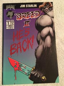 BREED II--HE'S BACK--V1--#'S1,3,4,5--1994--JIM STARLIN