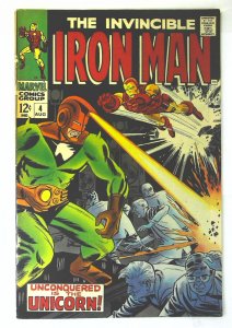 Iron Man (1968 series)  #4, VF- (Actual scan)