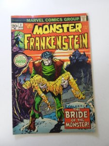 The Frankenstein Monster #2 (1973) FN- condition