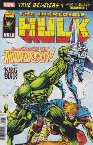 True Believers: King in Black-Thunderbolts #1 VF/NM ; Marvel