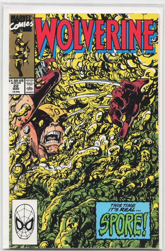 Wolverine #22 (1990) Wolverine