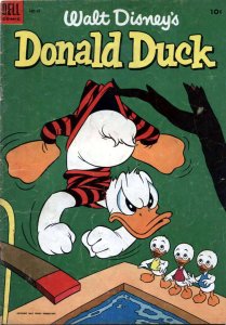 Donald Duck (Walt Disney's) #31 FAIR ; Dell | low grade comic September 1953 Swi