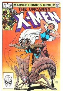 Uncanny X-Men (1981 series)  #165, VF+ (Actual scan)