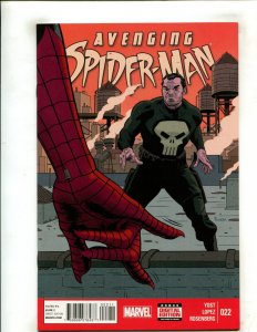 AVENGING SPIDER-MAN #22 (9.2) PUNISHER!! 2013