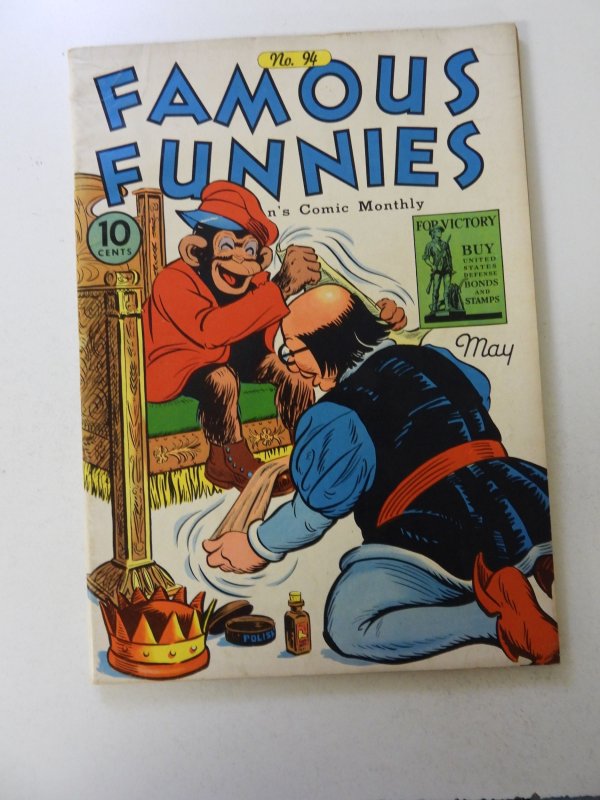 Famous Funnies #94 (1942) FN condition