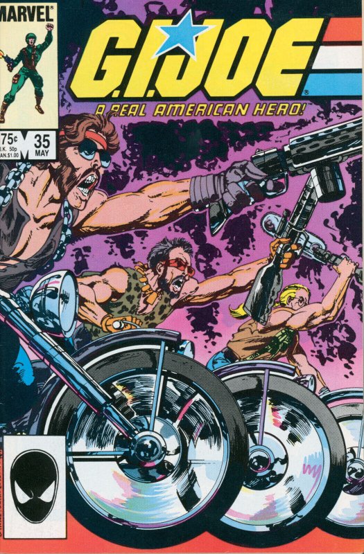 G.I. Joe #35 Marvel Comics VF+ 1985