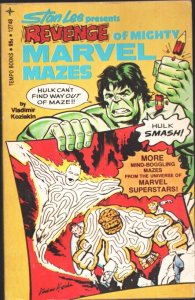 Revenge of Mighty Marvel Mazes #12748 1977-Stan Lee-Hulk-Spidy-Surfer