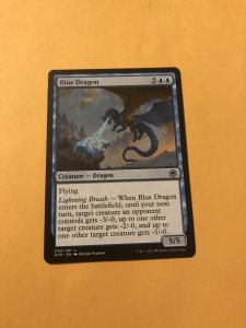 BLUE DRAGON ​: Magic the Gathering card, ADVENTURES IN FORGOTTEN REALMS, NM