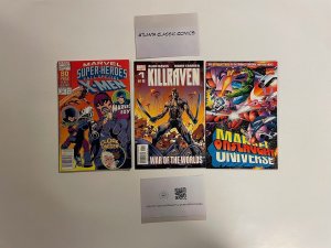 3 Marvel Comics Super-Heroes Fall Special X-Men Killraven # 1 Onslaught  31 NO6