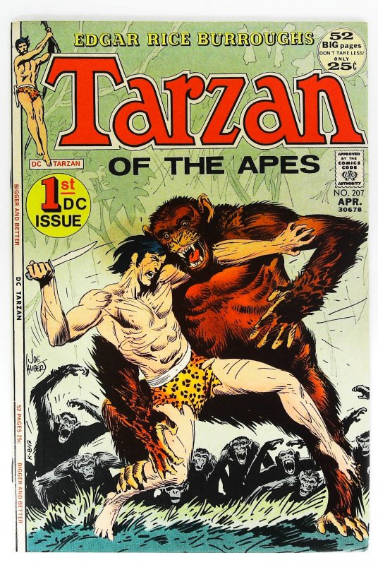 Tarzan (1972 series)  #207, VF (Actual scan)