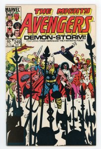 Avengers #249 Roger Stern Beta Ray Bill Fantastic Four NM