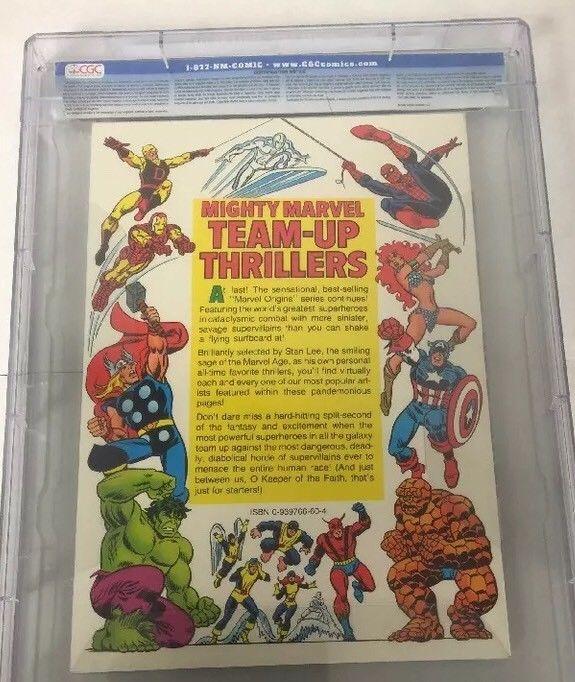 Mighty marvel Team-up Thrillers Fireside 1 NN Cgc 9.6 Highest Graded 1 Of A Kind