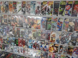 Huge Lot 160+ Comics W/ Ghost Rider, Spider-Man, Green Arrow+ Avg VF Condition!!