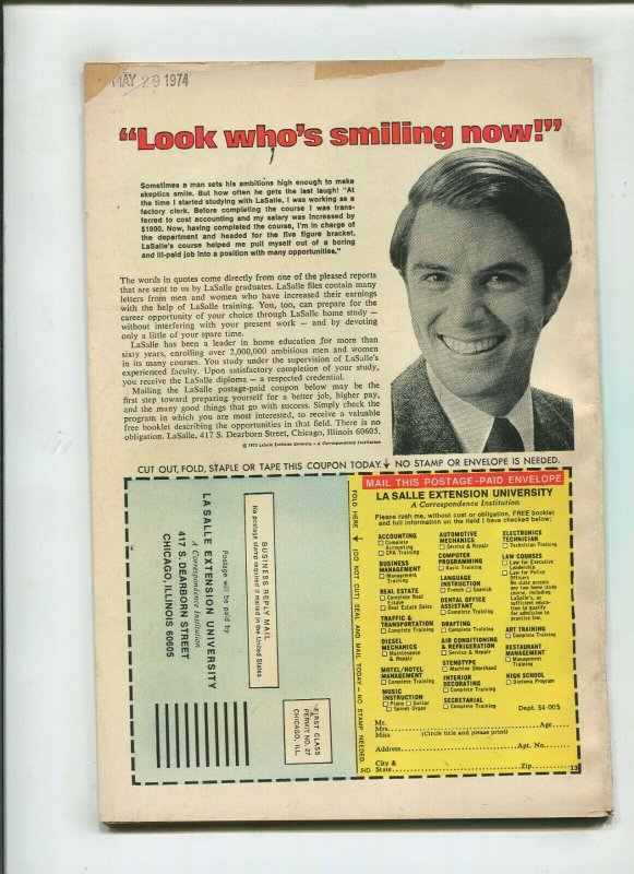 GIANT-SIZE FANTASTIC FOUR #2 (6.0) CATACLYSM!! 1974