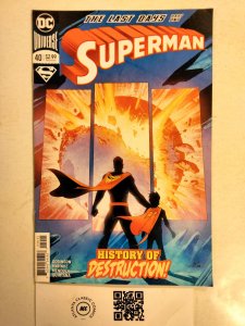 Superman #40 NM DC Comic Book Justice League Batman Wonder Woman 33 HH6