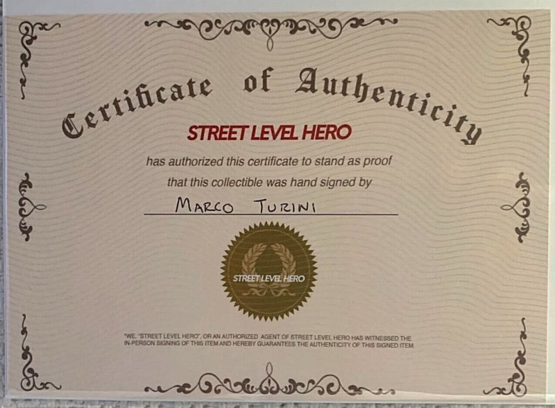 ?MARVEL~STAR WARS~THE HIGH REPUBLIC #11~TURINI VARIANT~Signed by MARCO w/COA~?