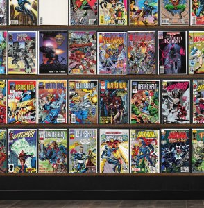 Huge Lot 150+ Comics with Death'S Head Ii, Daredevil, Robin, Wolverine &...