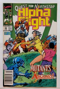 Alpha Flight #82 (March 1990, Marvel) VF