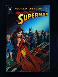 World Without Superman #1-1St  Dc Comics 1993 Vf+  Tpb
