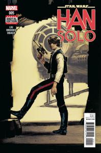 STAR WARS HAN SOLO #5, VF+, 2016 2017, Harrison Ford, Millennium Falcon