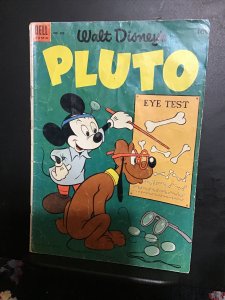 Four Color #509 (1953) Affordable Pluto Walt Disney Key!  VG+ Wow
