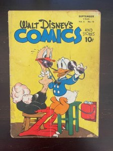 Walt Disney's Comics and Stories #60 Dell 1945 GD+ 2.5 