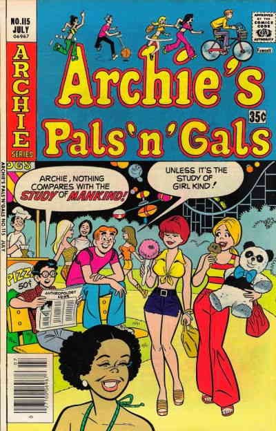 Archie's Pals 'n Gals #115 VG ; Archie | low grade comic July 1977 Amusement Par