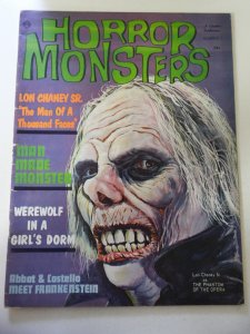 Horror Monsters #7 VG Condition moisture stain bc on spine