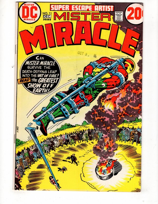 Mister Miracle #11 (1972) BIG BARDA Jack KING Kirby Hi-Grade / ID#796
