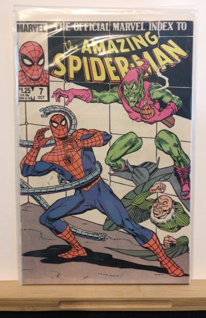 The Official Marvel Index to the Amazing Spider-Man #7 (1985)