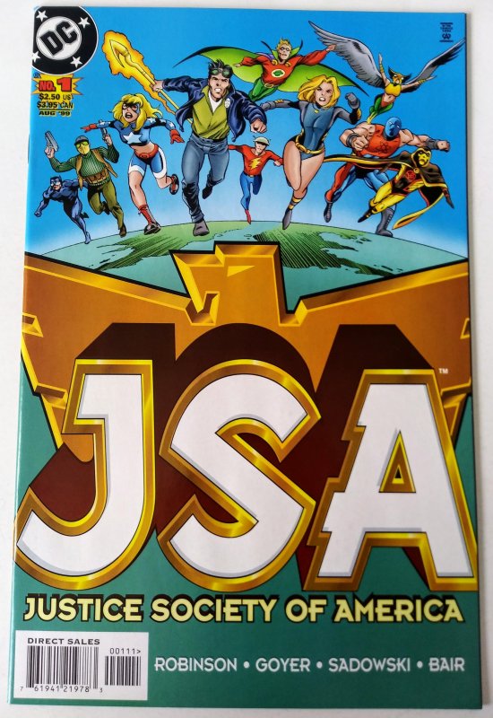 JSA #1 (1999) 1¢ Auction Event! No Resv! See More!!!