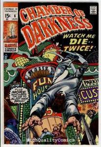 CHAMBER of DARKNESS #6, FN/VF, Horror, Black Magic, 1969, Bronze age