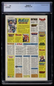 Spawn #1 CGC NM/M 9.8 White Pages McFarlane!