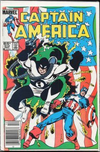 Captain America #312 (1985) Captain America [Key Issue]