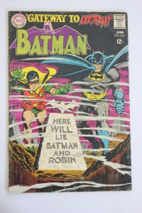 Batman #202 (1968) Batman and Robin VG
