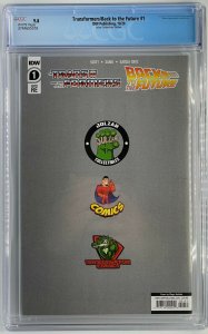 Transformers/Back to the Future #1 | Diego Galindo Variant | CGC 9.8