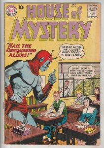House of Mystery #103 (Oct-60) FN/VF Mid-High-Grade 