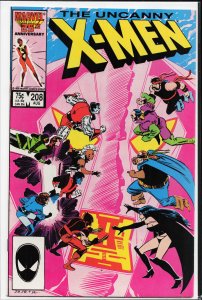 The Uncanny X-Men #208 (1986) X-Men