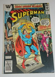Superman Whitman #342 FNVF 7.0 1979, Variant Low Print