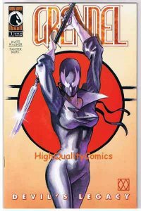 GRENDEL : DEVIL'S LEGACY 1, NM+. Pander Bros , Matt Wagner, 1999, more in st