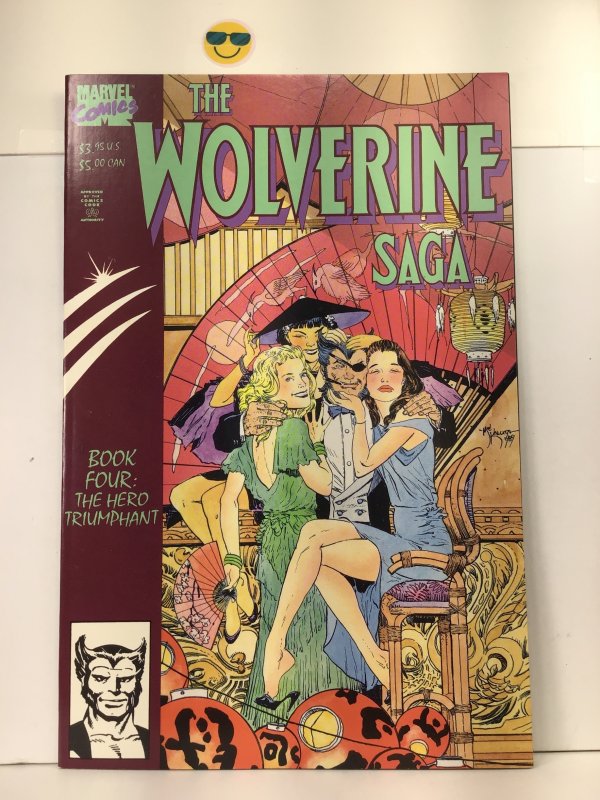 Wolverine Saga #4 (1990) NM Beauty