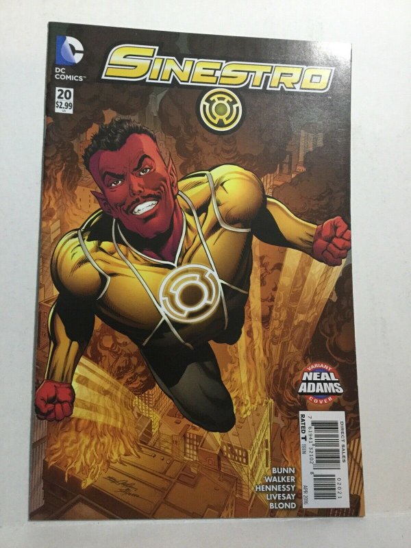 Sinestro 20 Neal Adams Variant Nm Near Mint DC Comics New 52