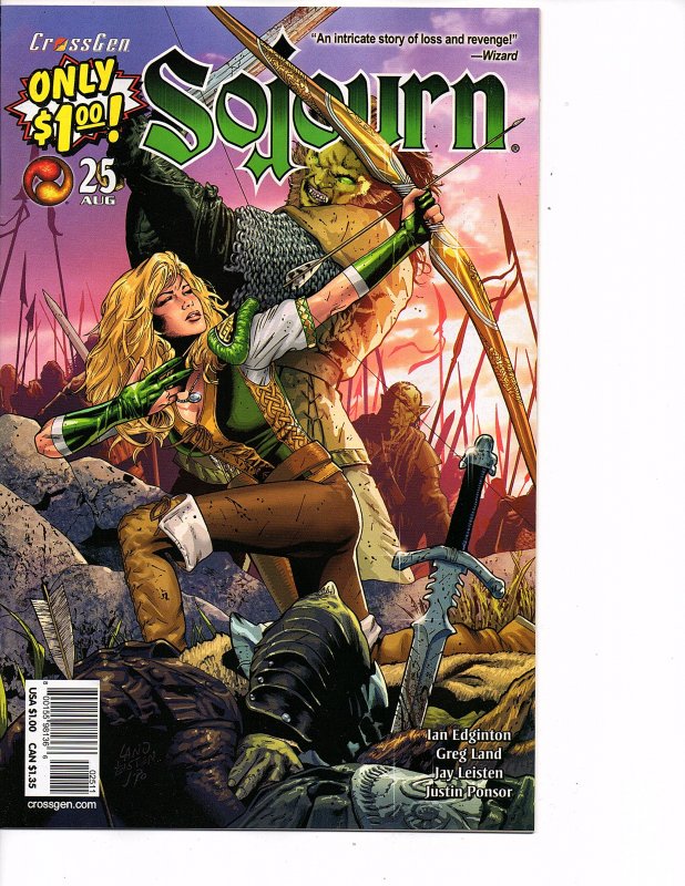 Crossgen Comics Sojourn #25 Greg Land Art