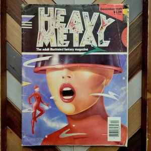 HEAVY METAL VOL. 6 #9 VG (HM 1982) Art From Wrightson, Moebius, Kaluta And More!
