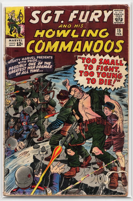 Sgt. Fury #15 (1965) Sgt. Fury and His Howling Commandos