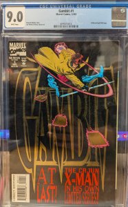 Gambit #1 Direct Edition (1993) Gambit [Key Issue] CGC 9.0
