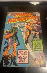 Strange Adventures #195 (1966) first animal man Silver age